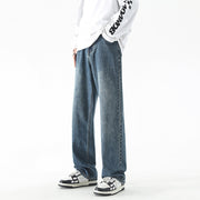 Loose Fit Wide Leg Jeans for Men