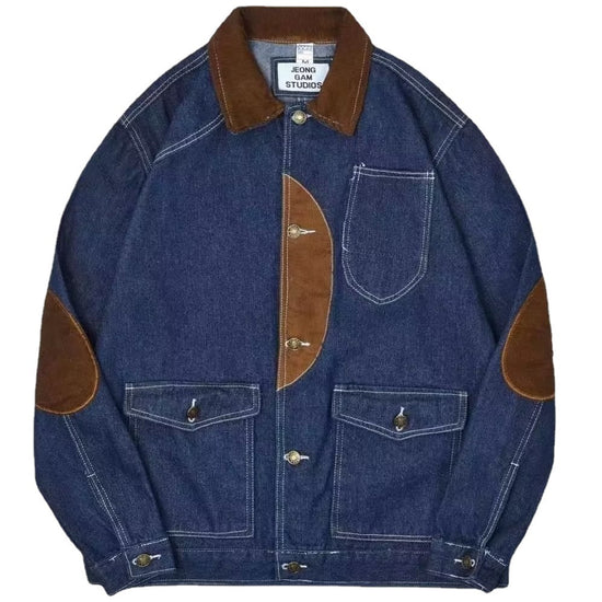 Safari Jacket Washed Denim for Men
