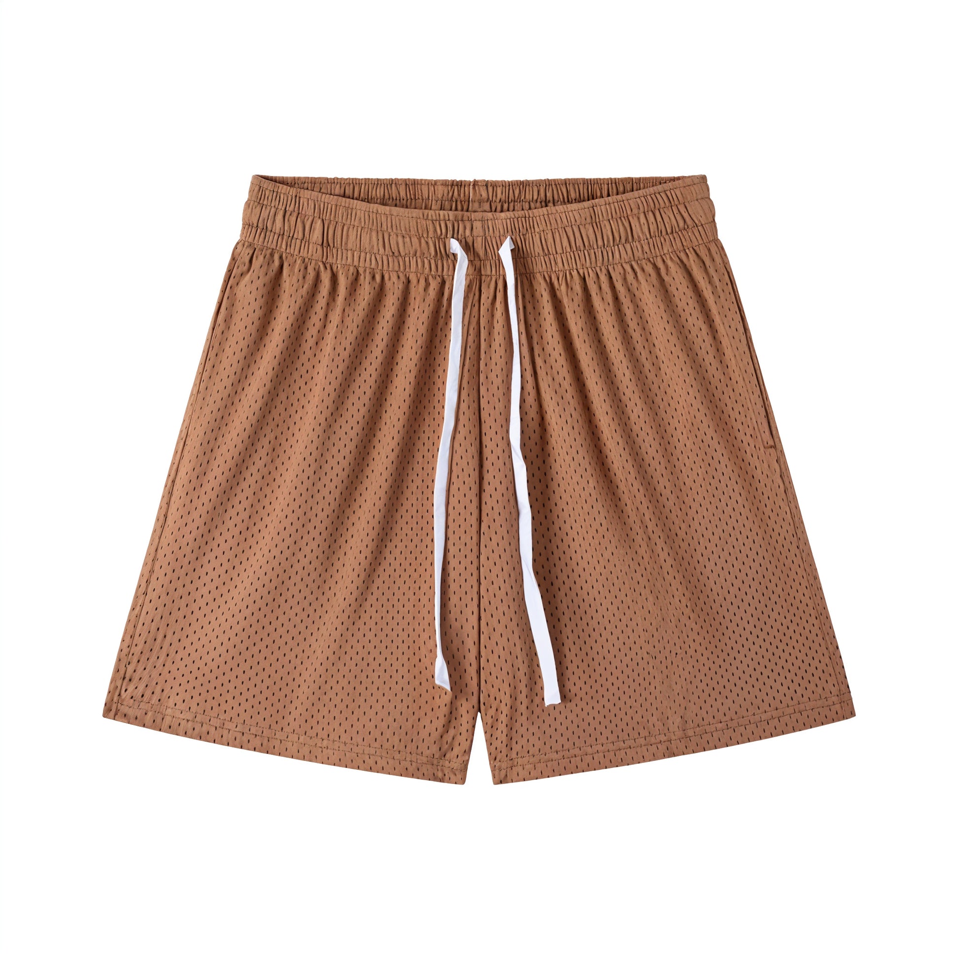 Mesh Drawstring Shorts