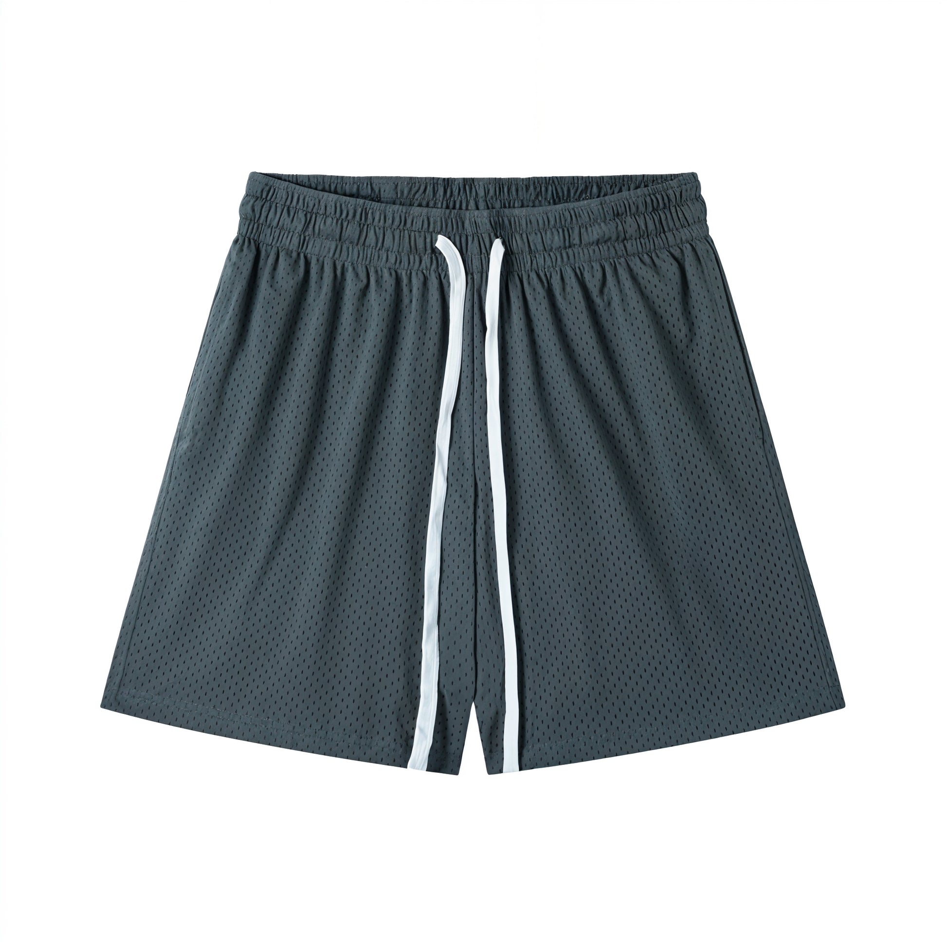 Mesh Drawstring Shorts