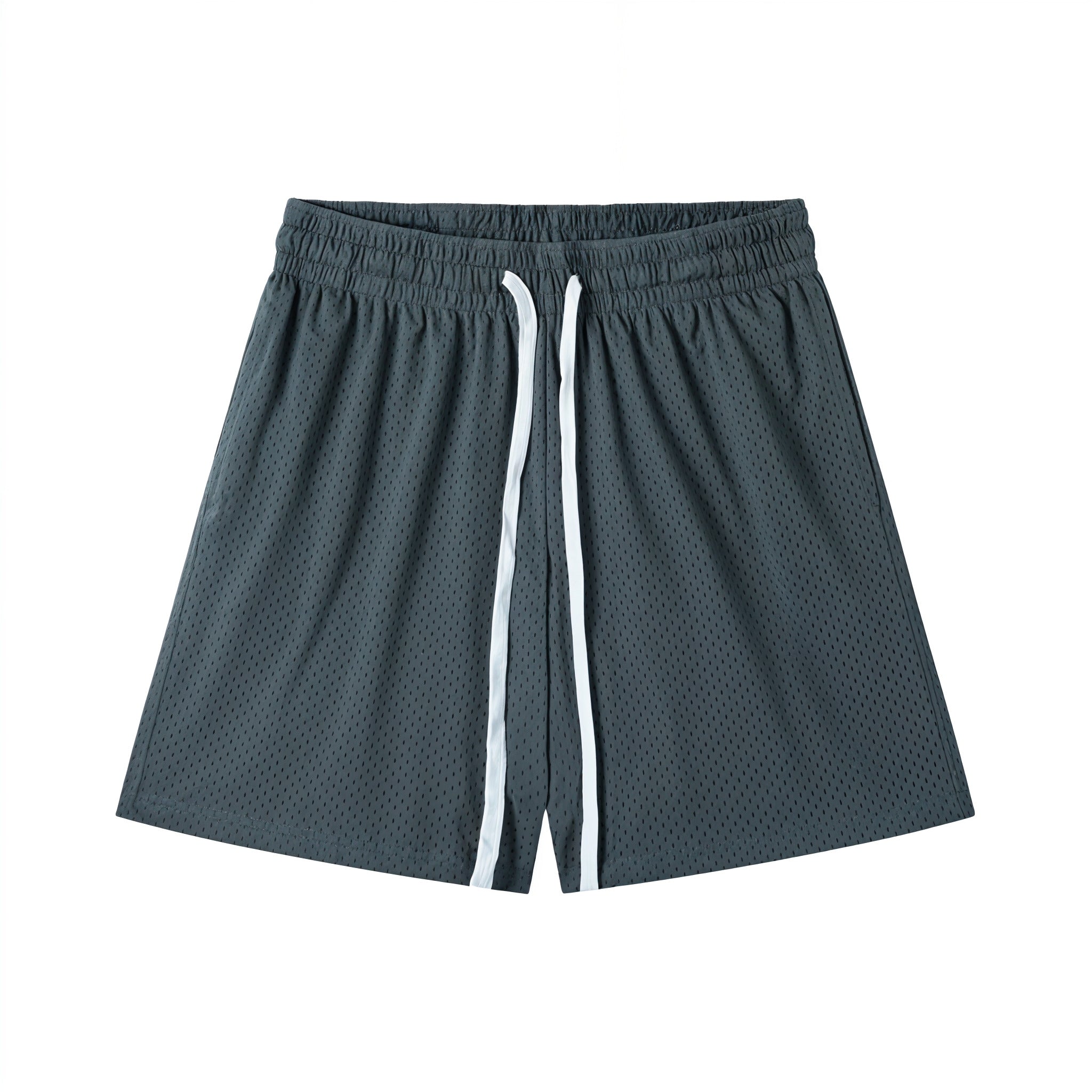 Mesh Drawstring Shorts
