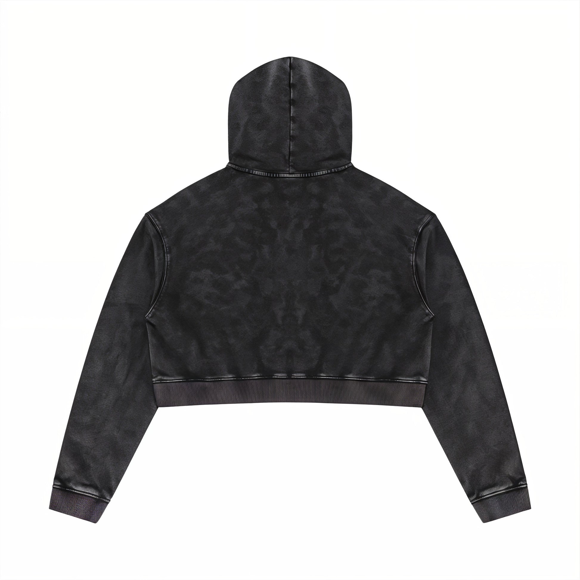 Women’s Mineral Washed Crop Hoodie
