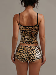Leopard Print Cami ad Shorts Set